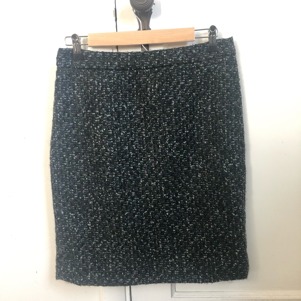 J. Crew Wool Pencil Skirt Sz 4